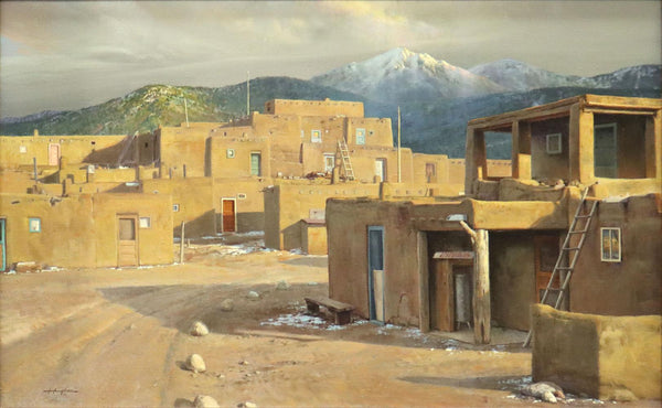 Bill Hughes - Taos Pueblo 1982