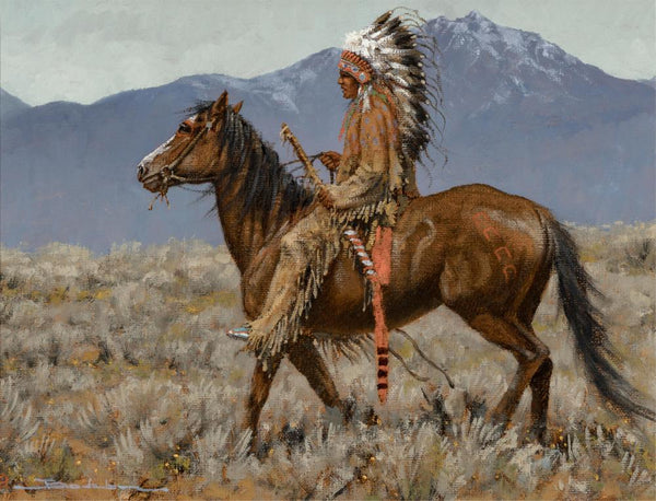 Dan Bodelson — In The Sage, Oil on Canvas