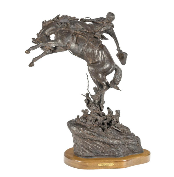 G. Harvey — Pullin’ Leather, Bronze